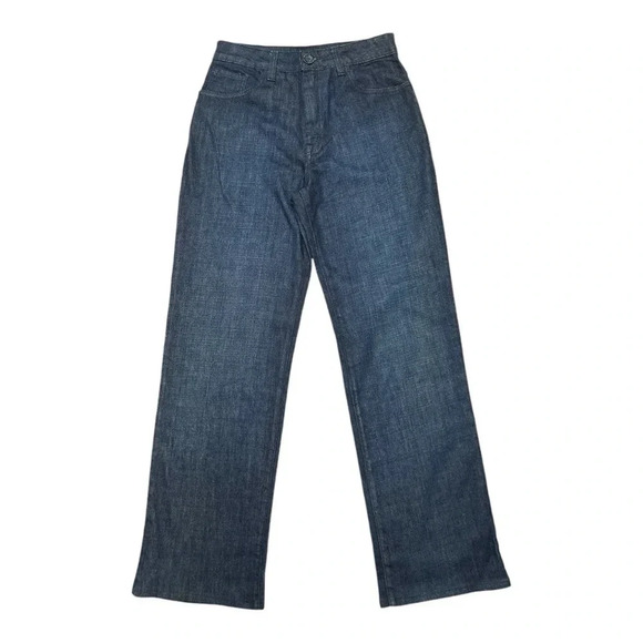 St. John Denim - St. John Women’s Sport High Waist High Rise Straight Leg Dark Denim Jeans size 6